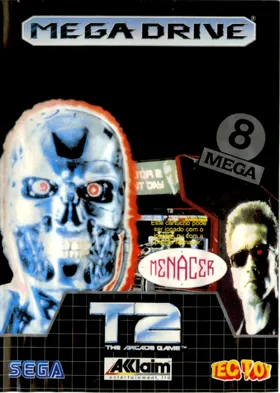 T2 - The Arcade Game (Japan) box cover front